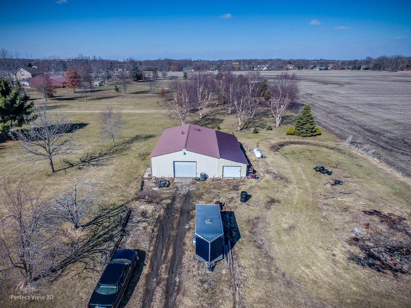 25255 South Tehle Road Elwood, IL 60421 - Photo 5 of 31 a view of a lake with a mountain