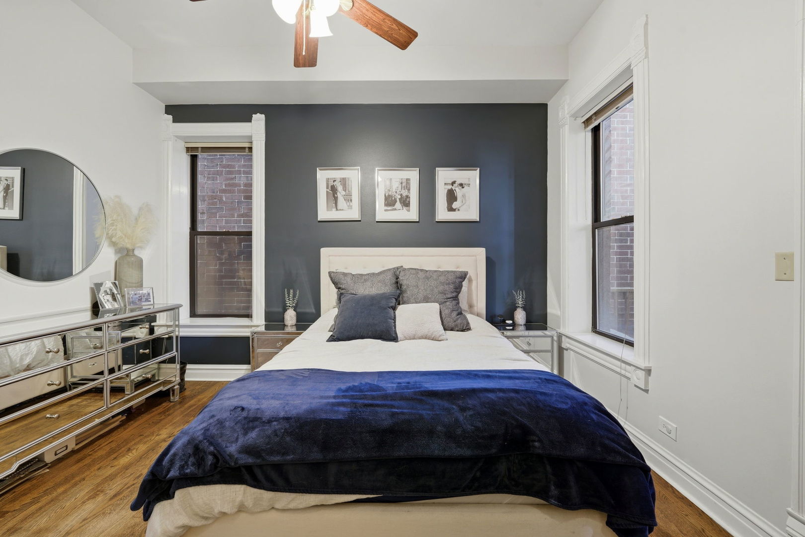 2142 North Racine Avenue, Unit 1 Chicago, IL 60614 - Photo 12 of 30 a bedroom with bed and window