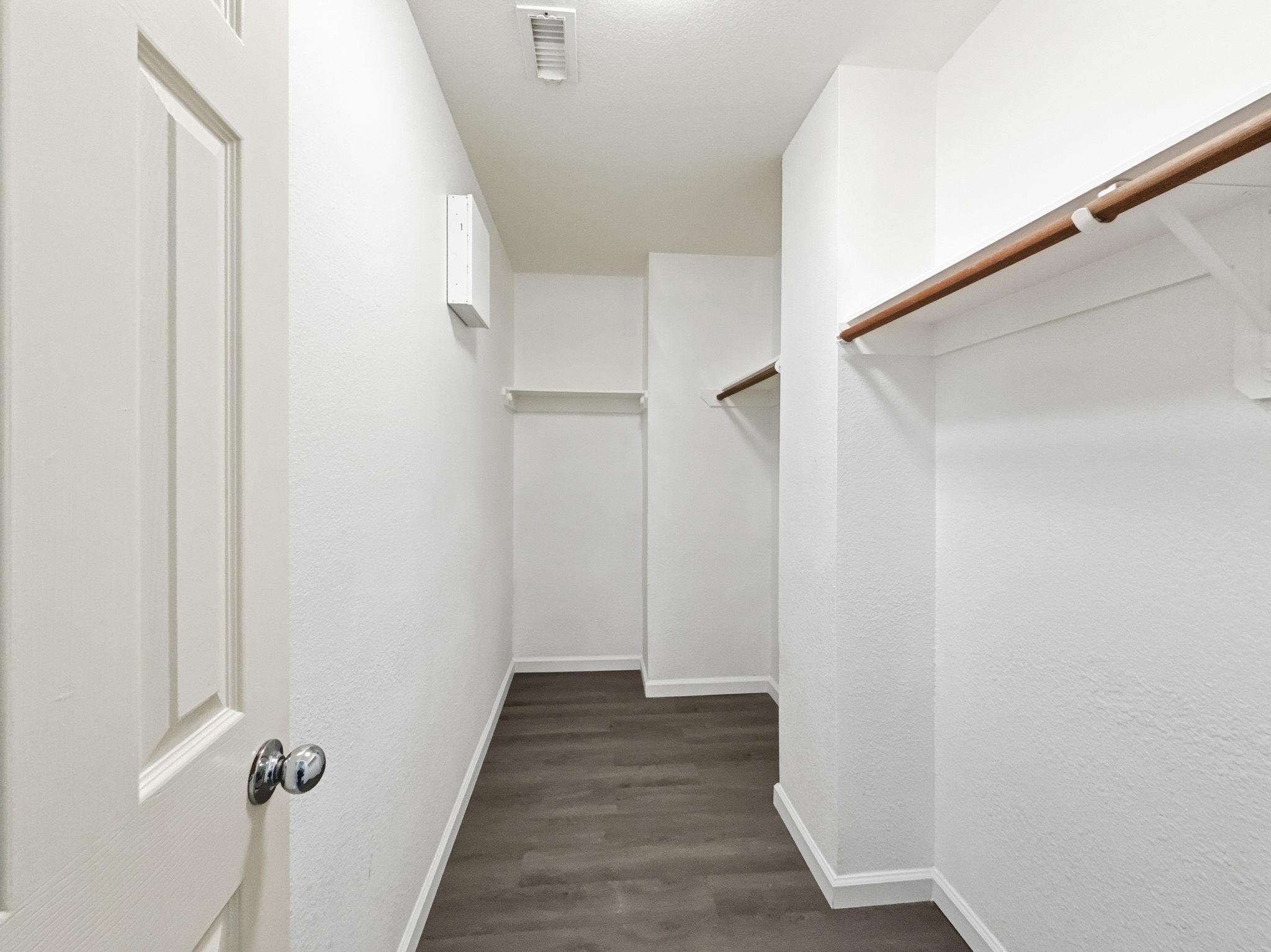 4907 Fox Mill Lane Spring, TX 77389 - Photo 18 of 18 a view of a hallway with wooden floor and entryway