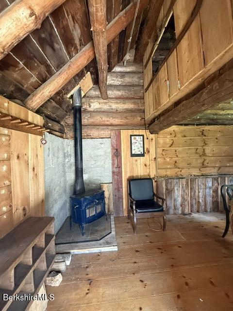 1996 North Pownal Road Pownal, VT 05261 - Photo 82 of 85 Wood stove in living