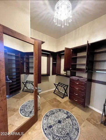 a view of a livingroom with furniture