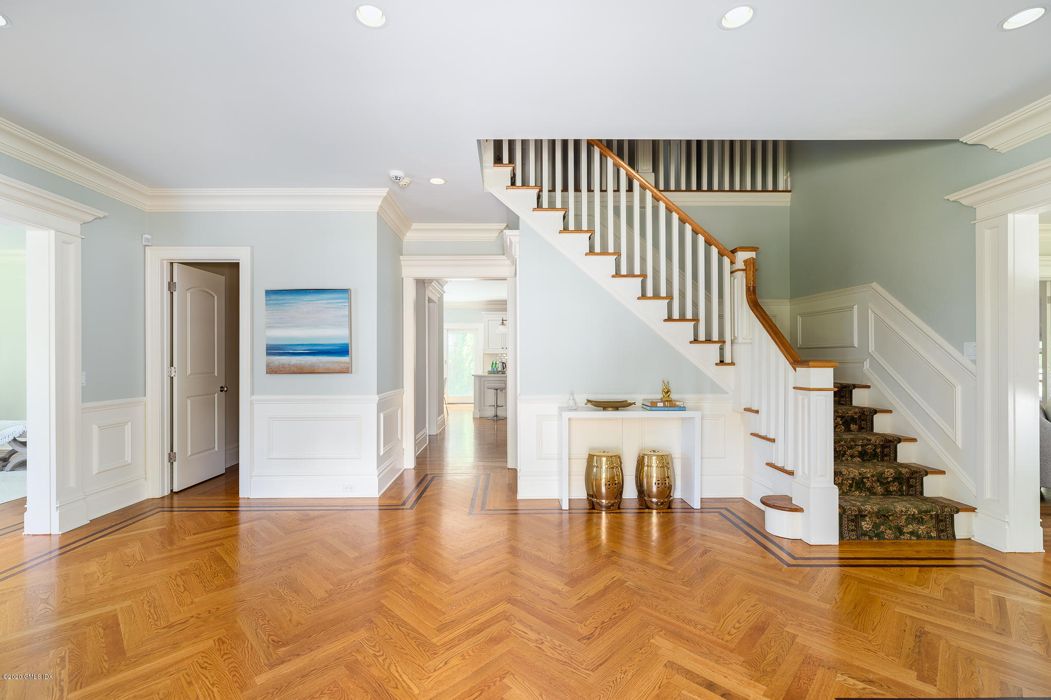 15 Old Orchard Road Riverside, CT 06878 - Photo 2 of 26 a view of entryway and hall with wooden floor