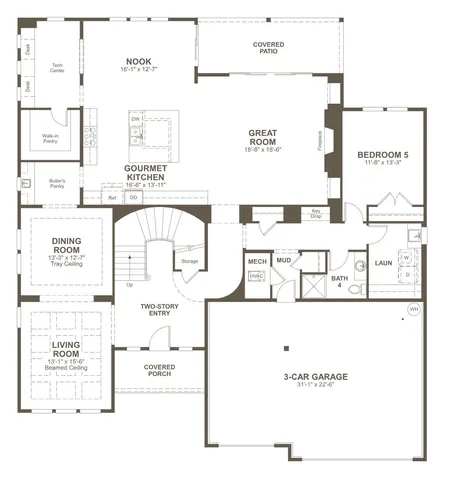 $1,089,990 | 5957 Hunt Vly Drive, Spring Hill, TN 37174