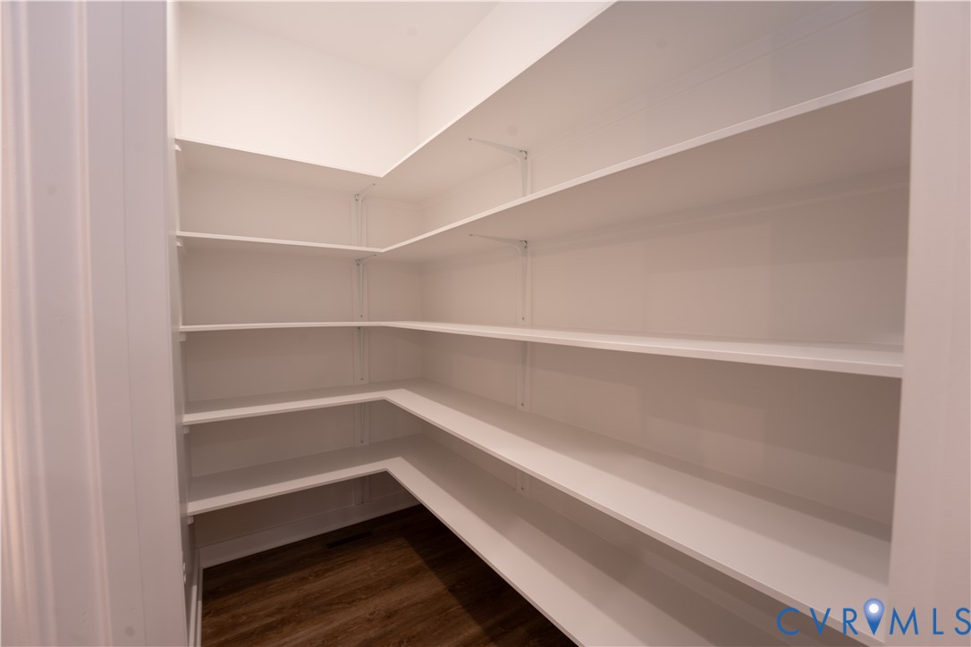 5512 Hickory Ridge Road Spotsylvania, VA 22551 - Photo 14 of 22 a storage room with empty racks