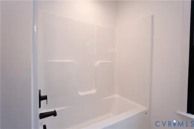 a close up of a bathtub