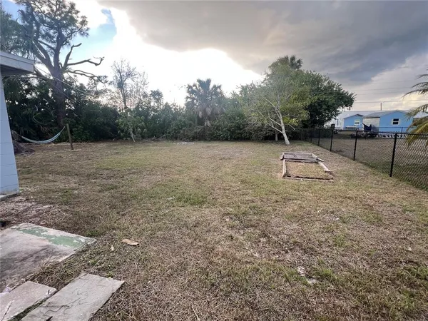 a view of outdoor space with trees