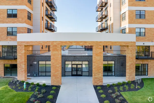 front view of a building