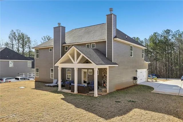 a front view of a house with a porch