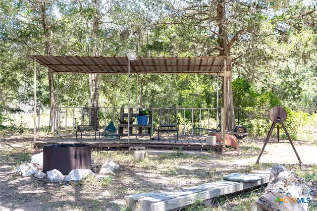 a view of a lake with houses