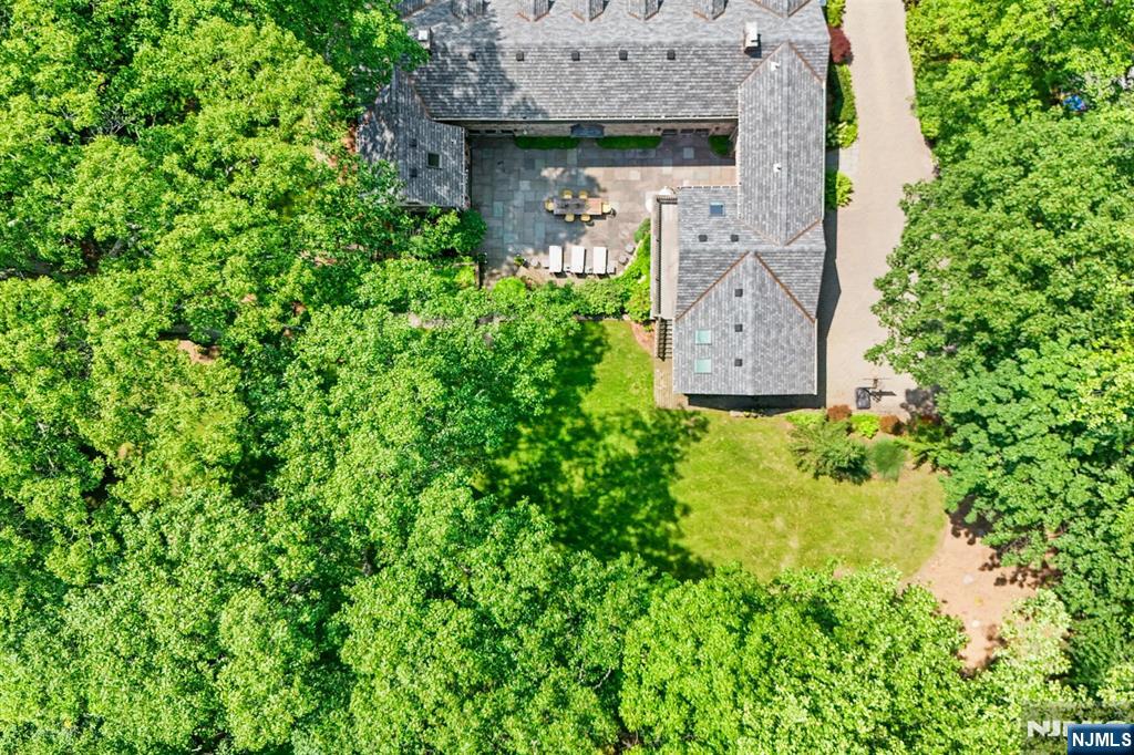 67 Forest Road Tenafly, NJ 07670 - Photo 40 of 42 an aerial view of a house with a garden
