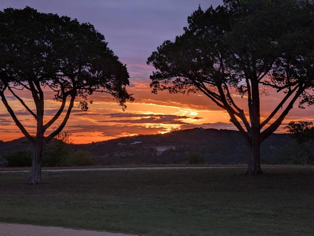 945 Elm Pass Road Center Point, TX 78010 - Photo 4 of 37 Sunrise! at GRAND VIEW RANCH, How would you like to wake up to this view in the mornings?