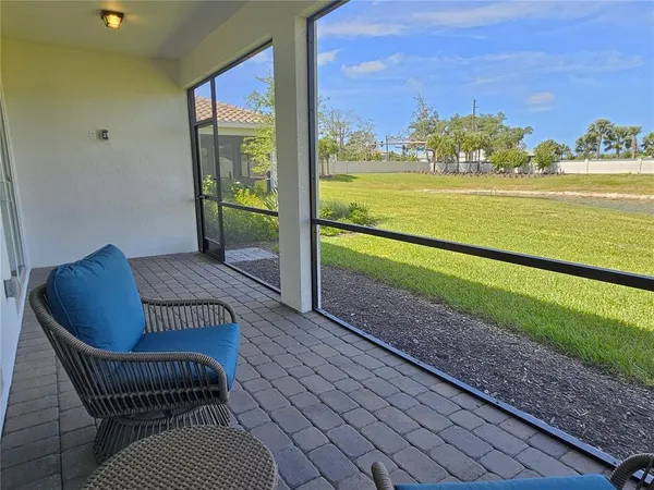 a view of a couches in patio of the house
