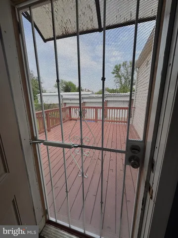 a view of an entryway