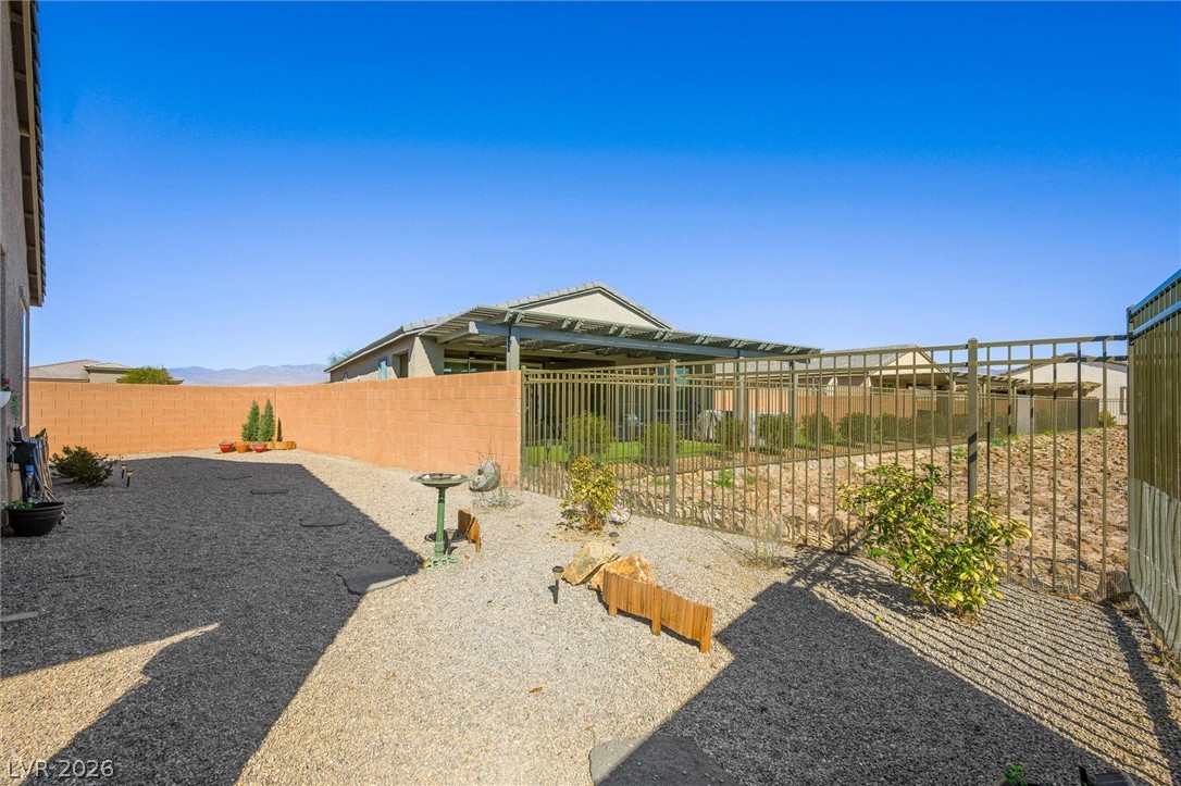 4743 South Springridge Street Pahrump, NV 89061 - Photo 38 of 50 View of fenced backyard