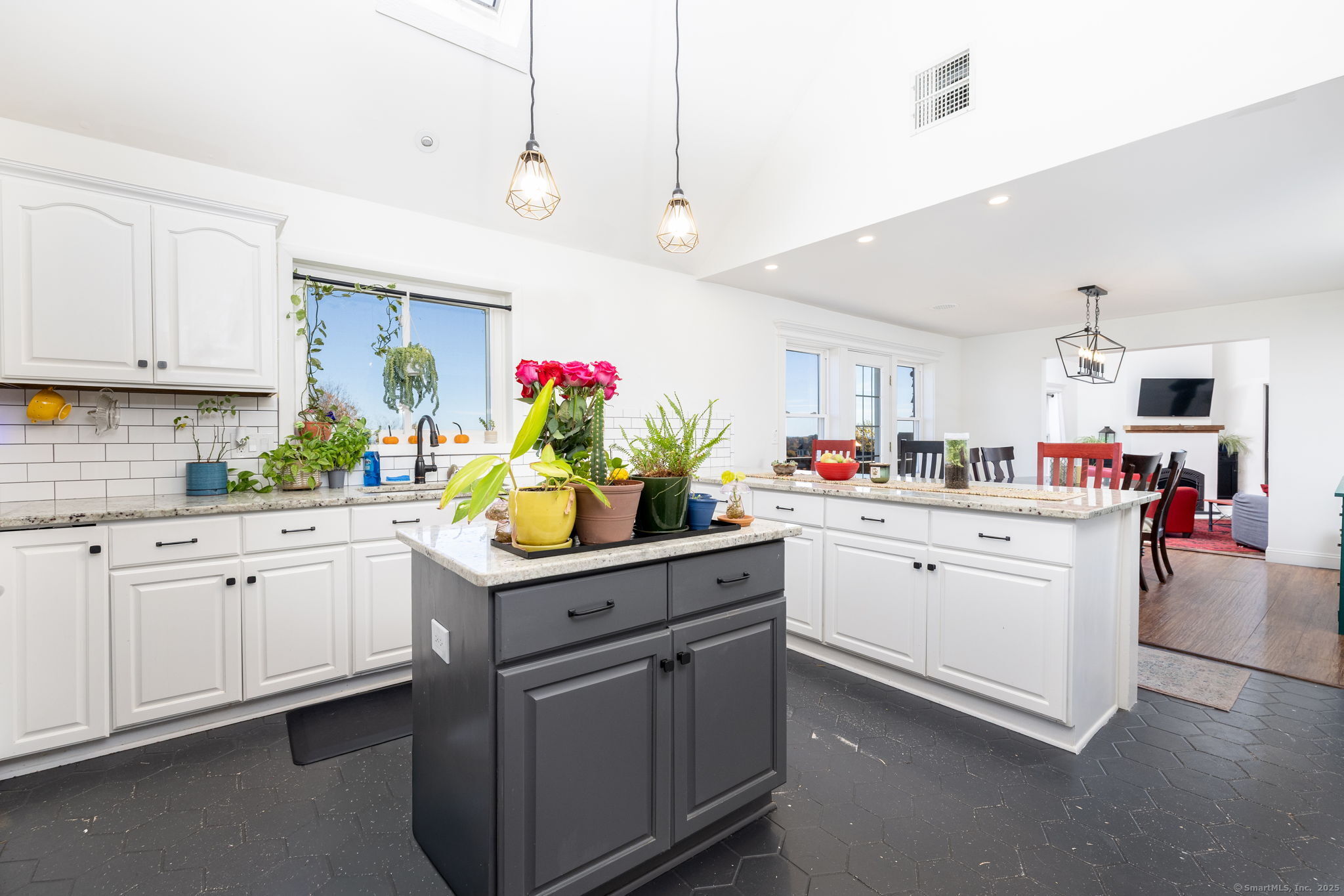 57 Bayview Circle Watertown, CT 06795 - Photo 20 of 40 a kitchen with granite countertop cabinets stainless steel appliances and a counter