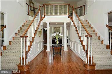 4468 Corral Road Warrenton, VA 20187 - Photo 11 of 30 Entry foyer with oak double staircase