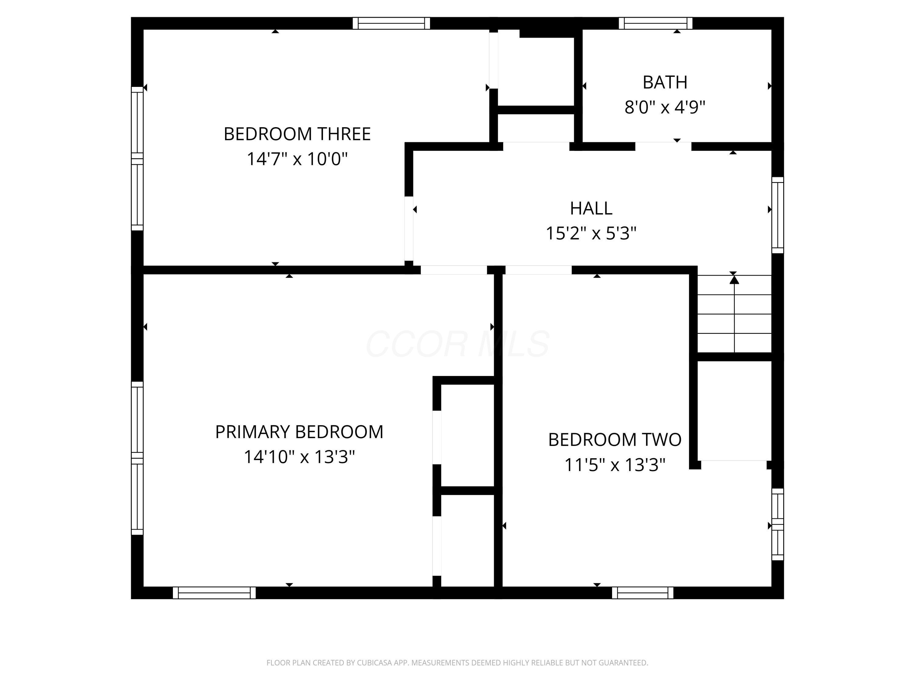 2569 Chester Road Upper Arlington, OH 43221 - Photo 52 of 52 Upper Floor Plan