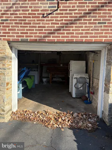 a view of a car garage