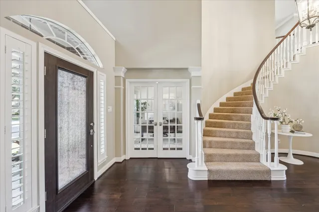 a room with storage and utility