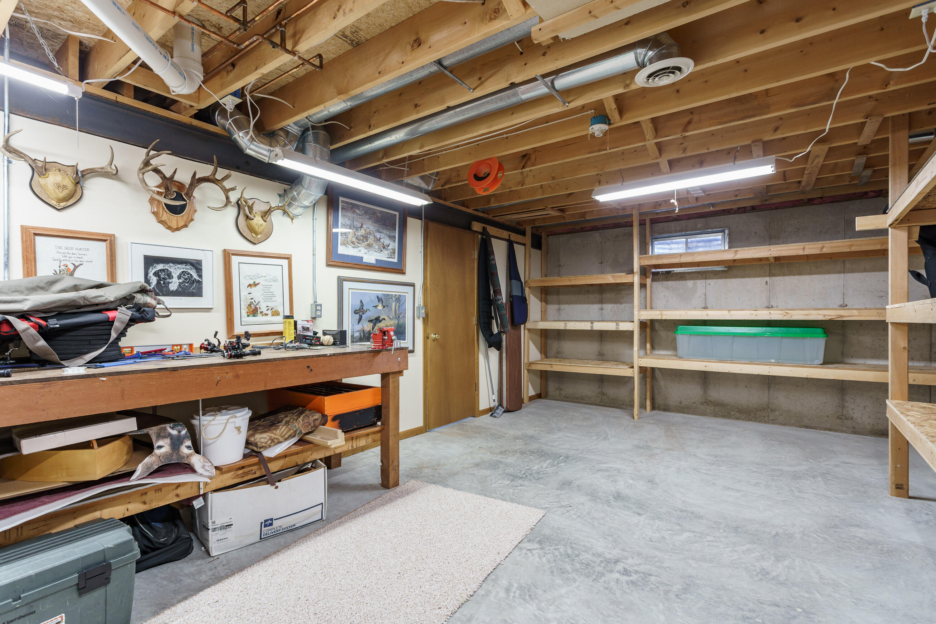 706 Woodbridge Trail Watertown, WI 53094 - Photo 34 of 38 Workshop, shelving & workbench included