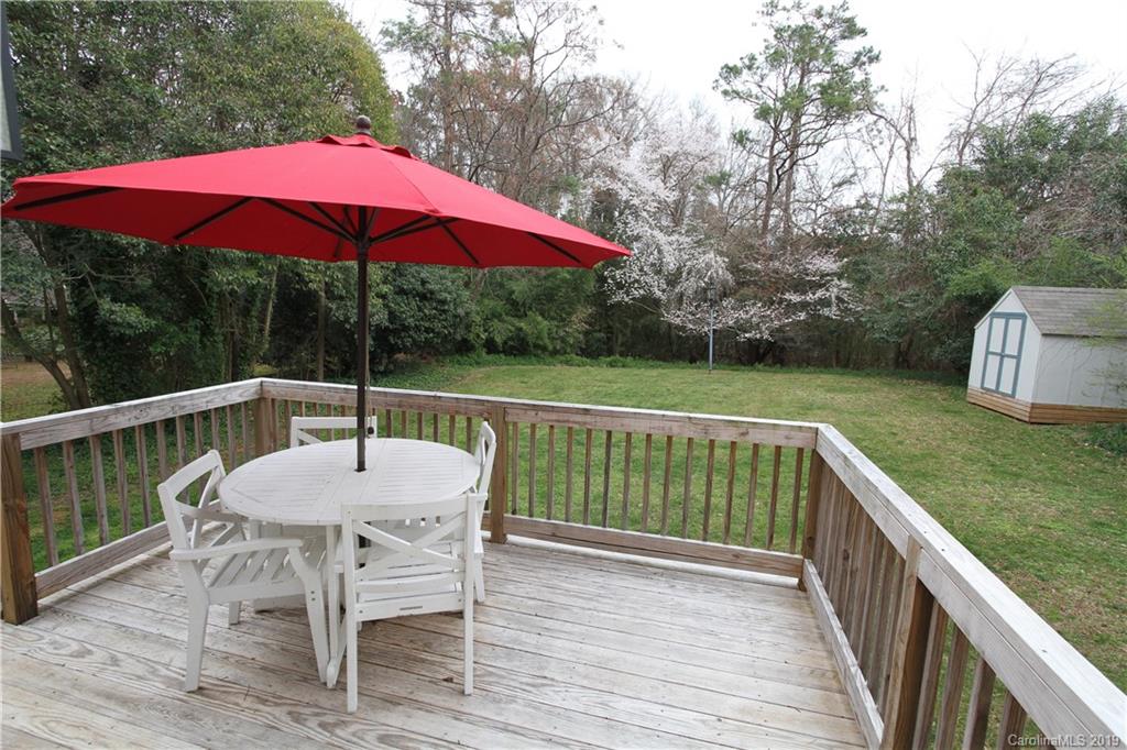 4217 Walker Road Charlotte, NC 28211 - Photo 31 of 34 a view of deck with furniture and barbeque oven