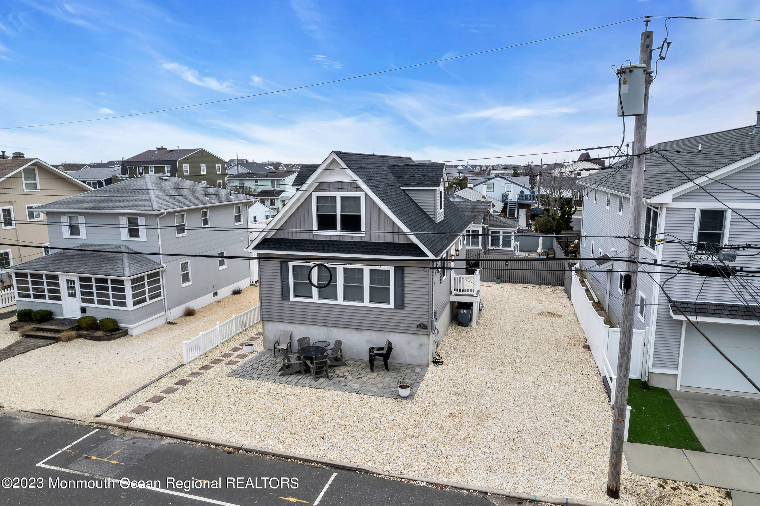 24 Virginia Avenue, Unit FRONT & REAR Lavallette, NJ 08735 - Photo 35 of 48 DRONE (3)