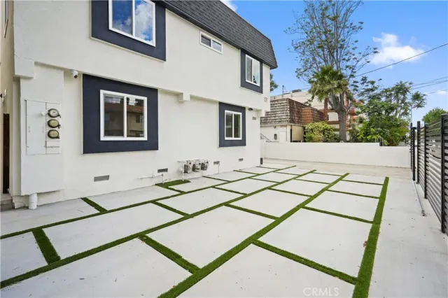 a view of swimming pool with a outdoor space