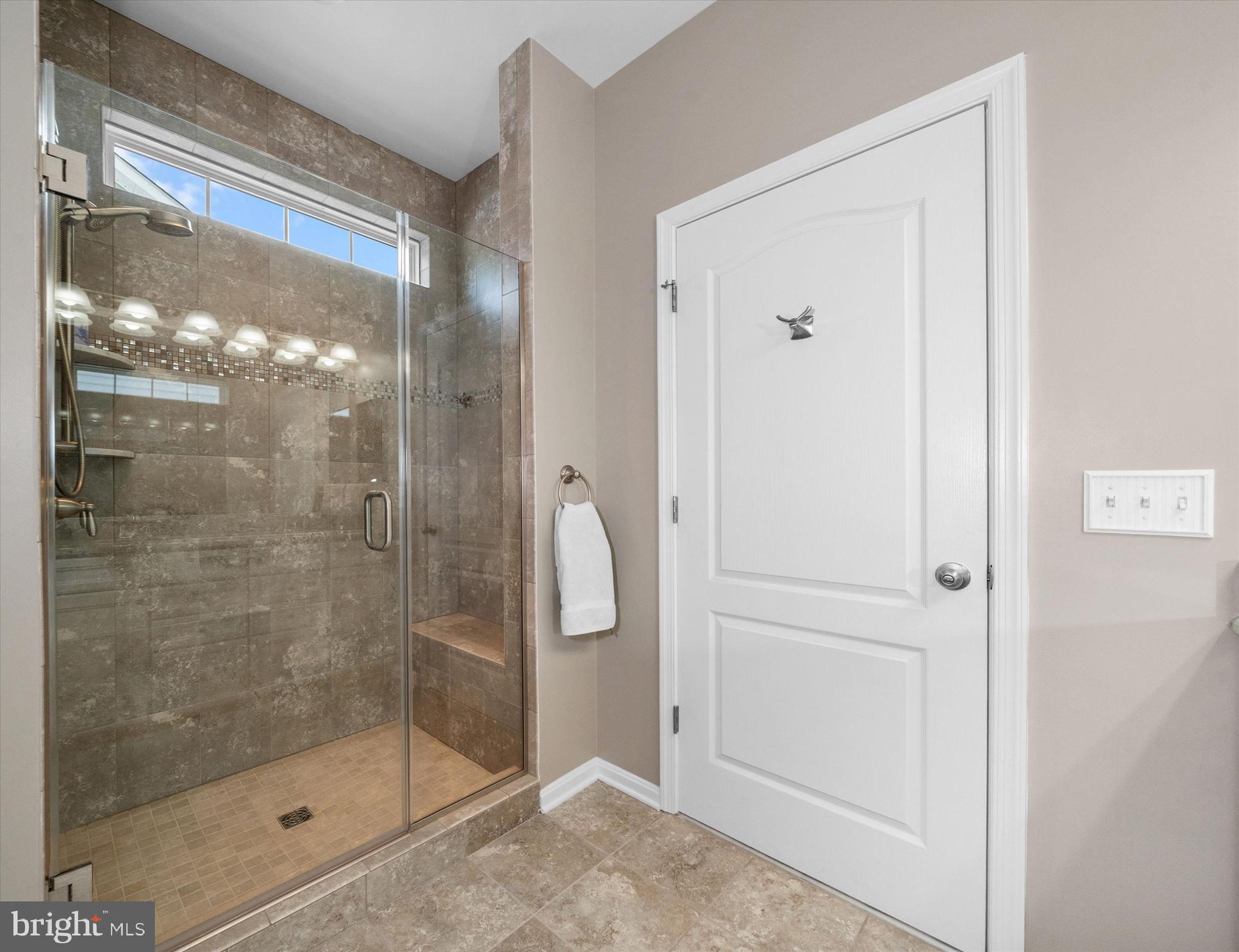 34497 Spring Brook Avenue Lewes, DE 19958 - Photo 15 of 39 Shower with tile surround & seamless doors