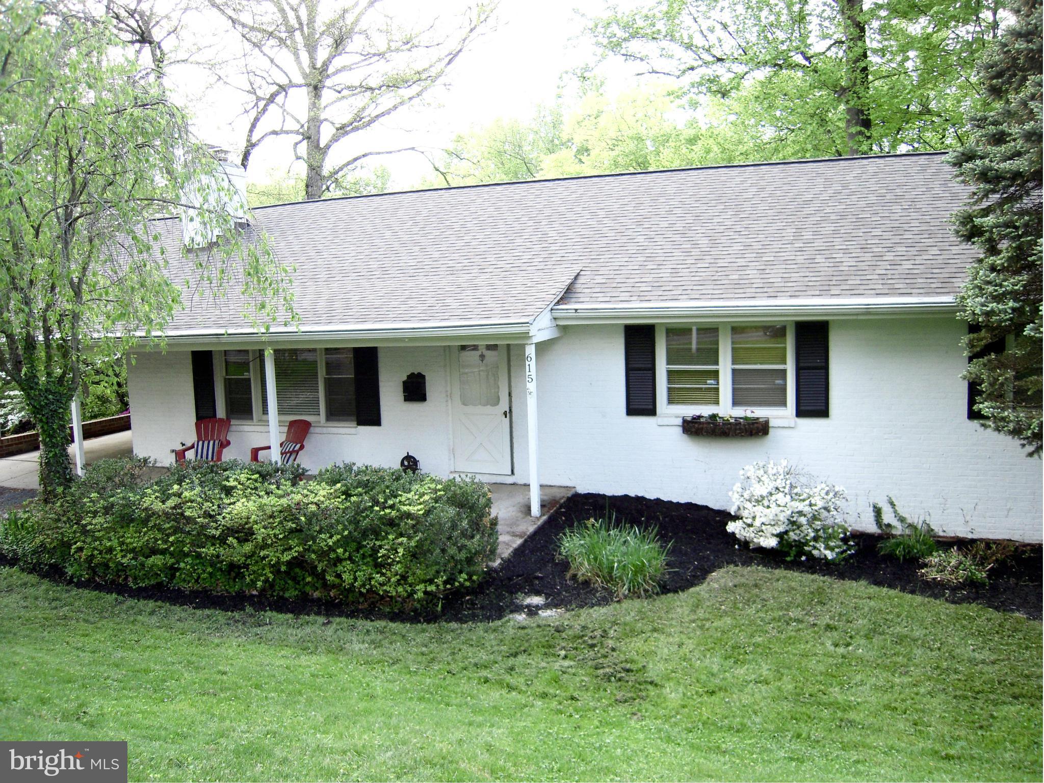 615 Horncrest Road Towson, MD 21204 - Photo 2 of 22 Another view of the front with attached carport