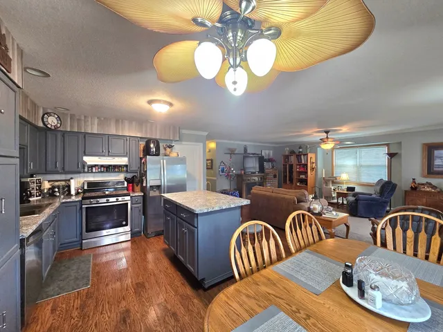 a view of hallway with stairs