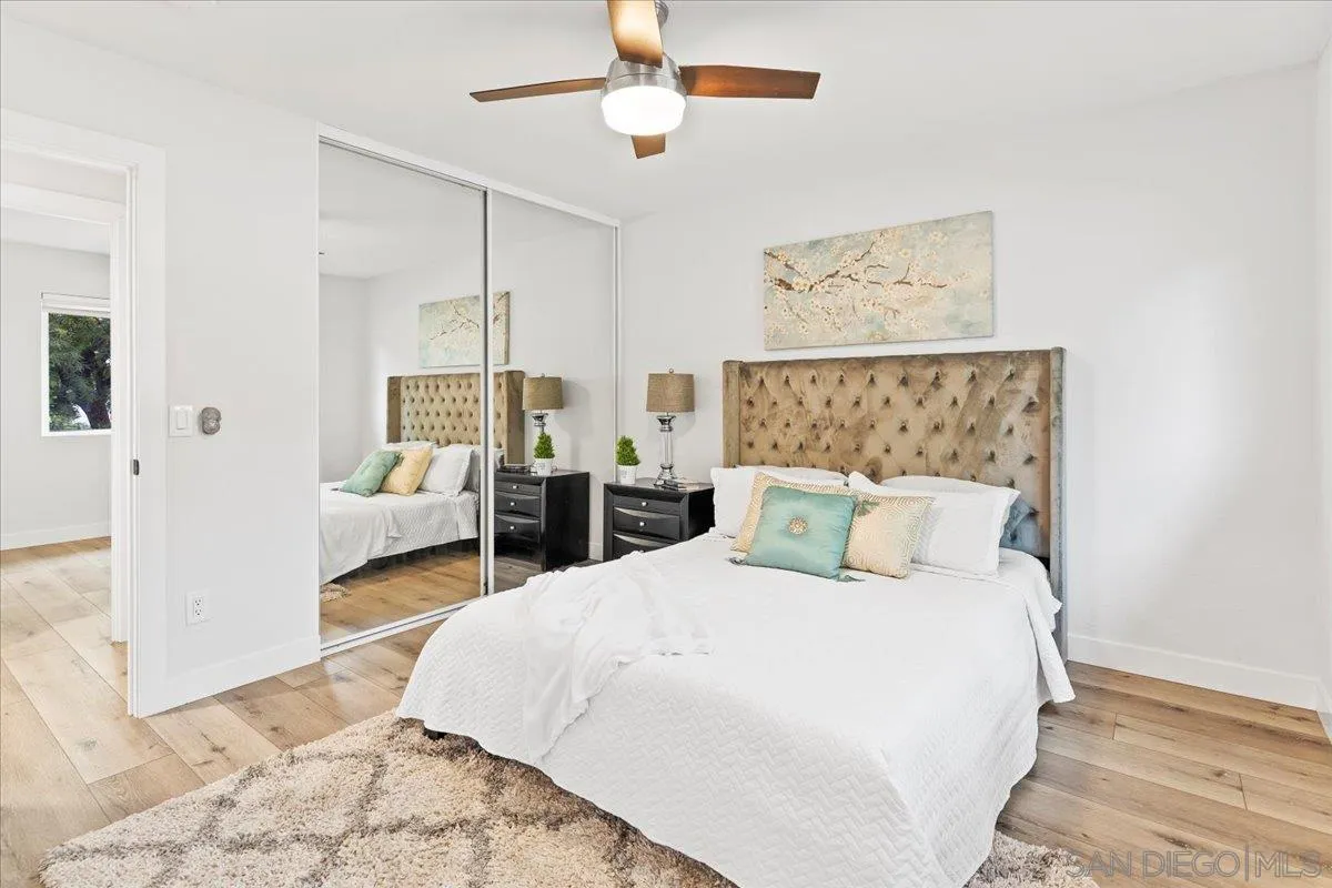 9737 Roe Drive Santee, CA 92071 - Photo 20 of 37 a bedroom with a bed and a couch