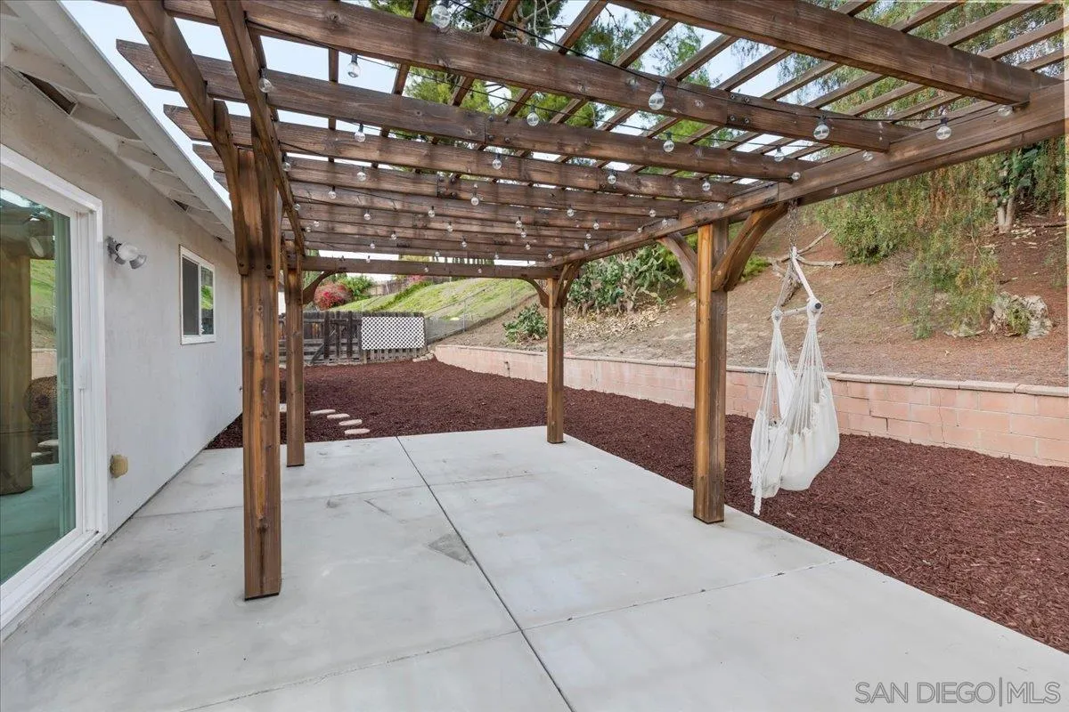 9737 Roe Drive Santee, CA 92071 - Photo 29 of 37 a view of porch with seating space