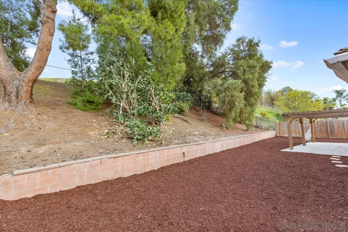 9737 Roe Drive Santee, CA 92071 - Photo 31 of 37 a view of a yard with a tree