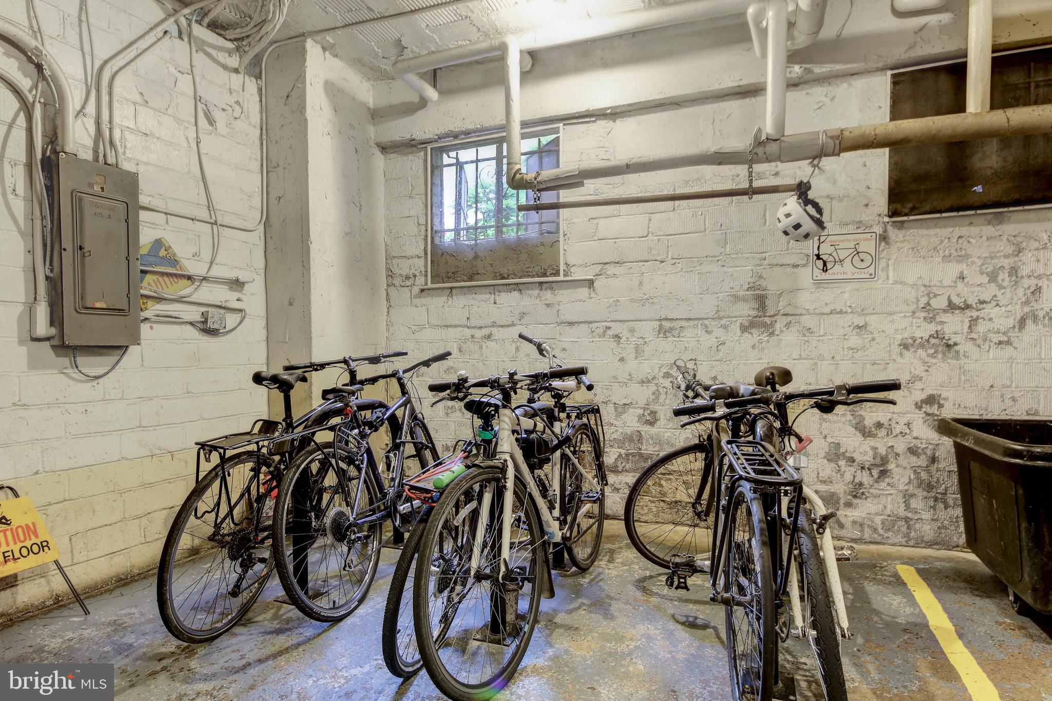 2032 Belmont Road Northwest, Unit 334 Washington, DC 20009 - Photo 14 of 35 Bike storage for residents