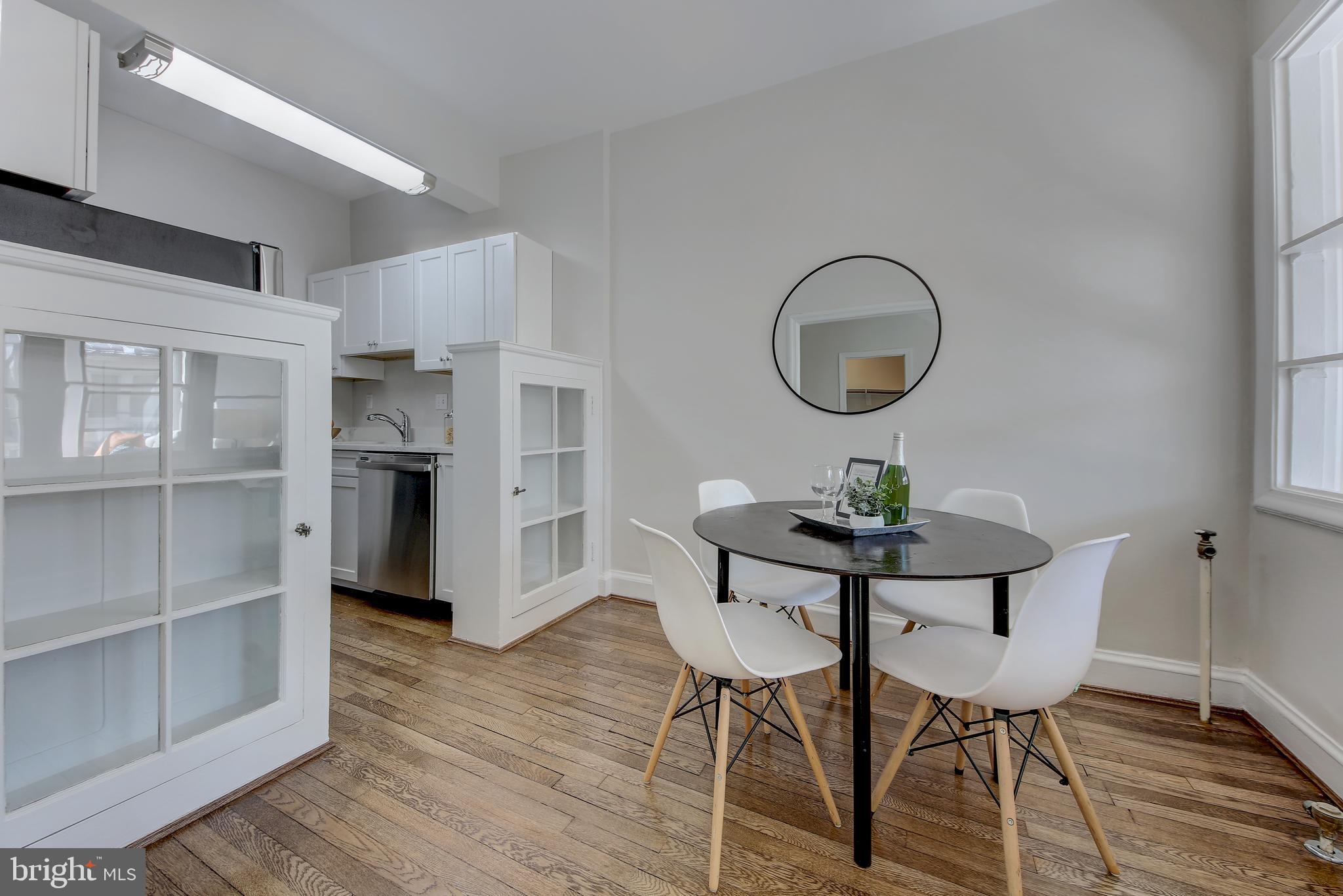 2032 Belmont Road Northwest, Unit 334 Washington, DC 20009 - Photo 6 of 35 Dining area off the kitchen