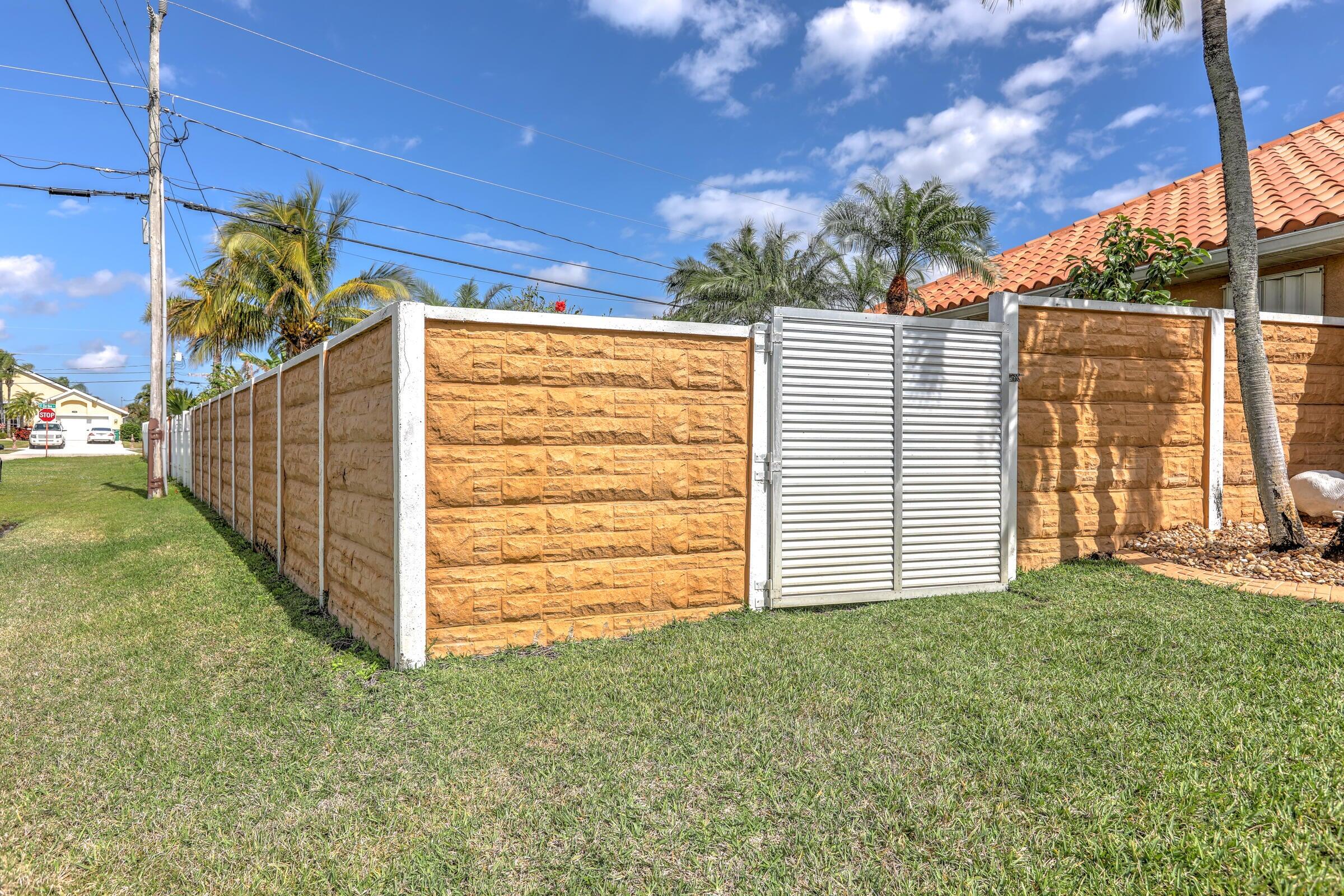 2725 Southwest Somber Road Port St. Lucie, FL 34953 - Photo 45 of 46 FENCE VIEW