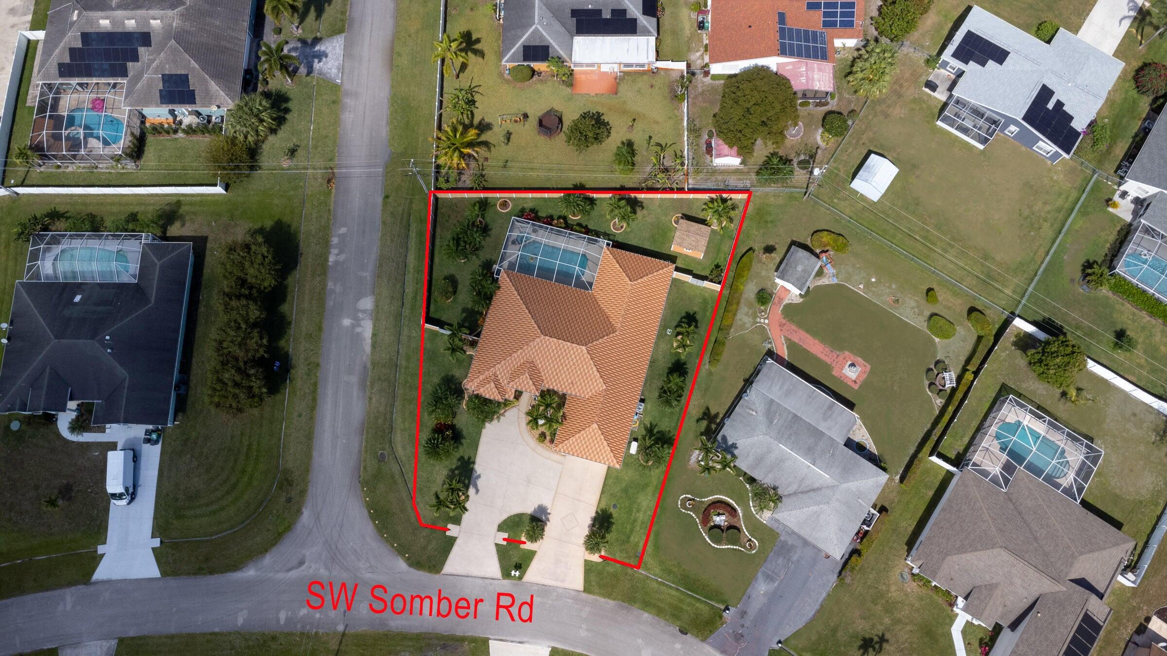 2725 Southwest Somber Road Port St. Lucie, FL 34953 - Photo 6 of 46 LOT SIZE