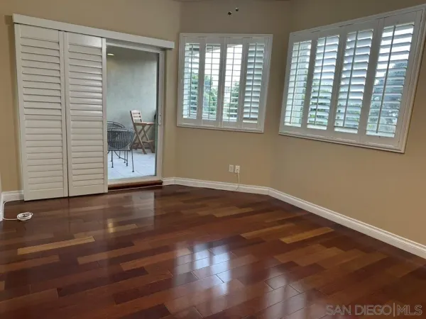 a living room with a fireplace