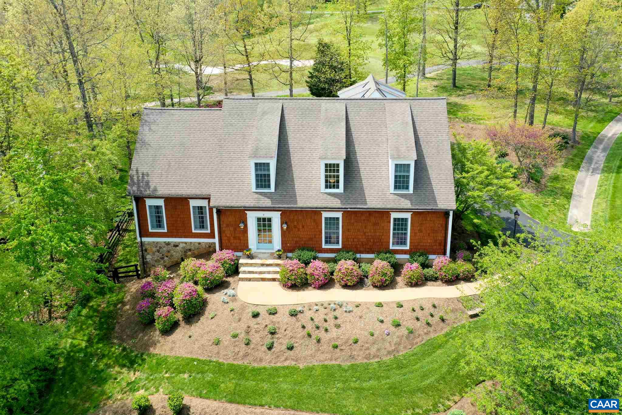 3315 Darby Road Keswick, VA 22947 - Photo 50 of 67 a front view of a house with yard