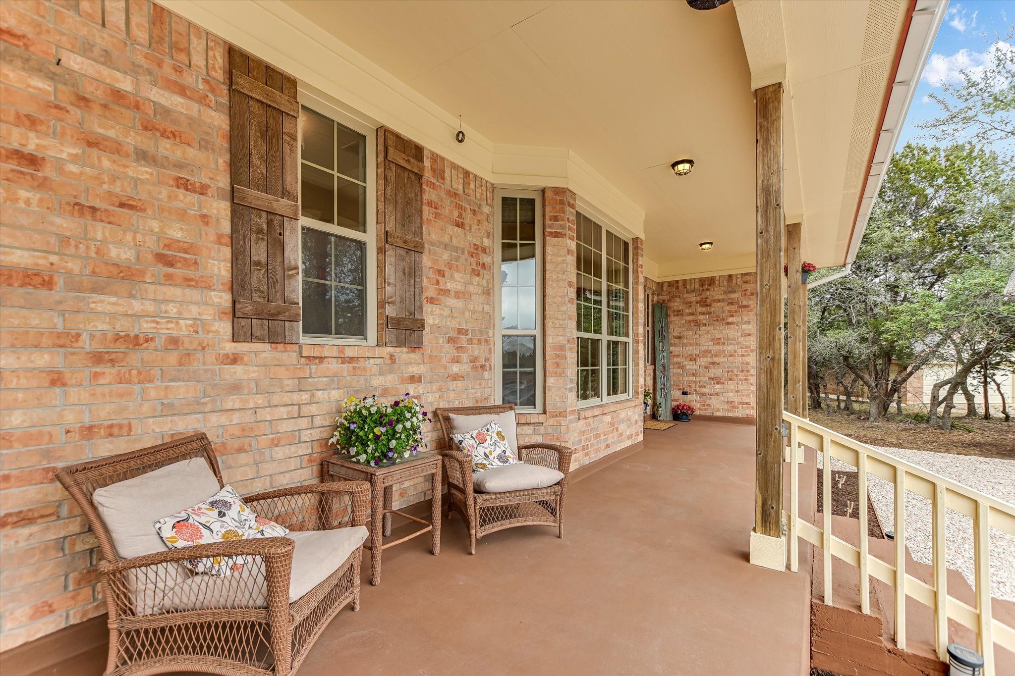 300 Round Rock Road Wimberley, TX 78676 - Photo 17 of 23 Large covered front porch