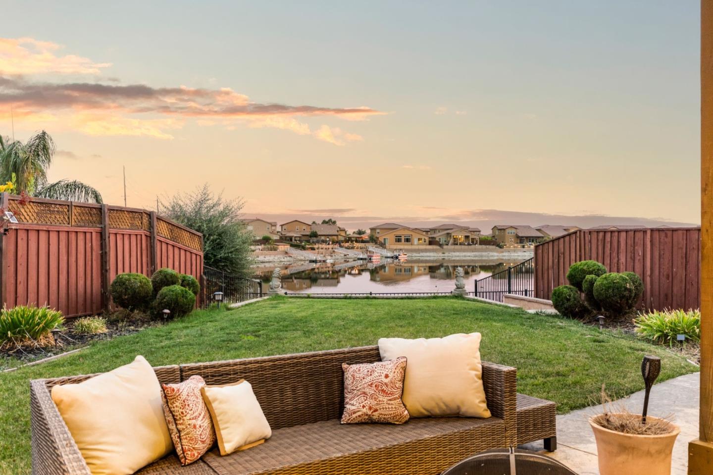 3716 Chiavari Way Manteca, CA 95337 - Photo 6 of 71 a view of a chair and table in the garden