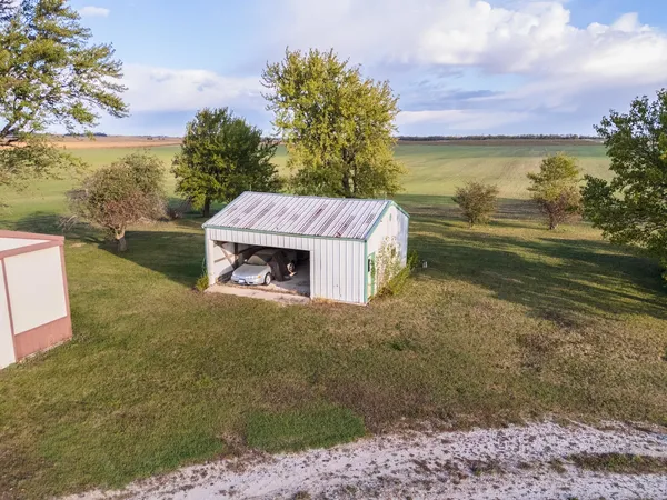 a view of a house with a ocean view