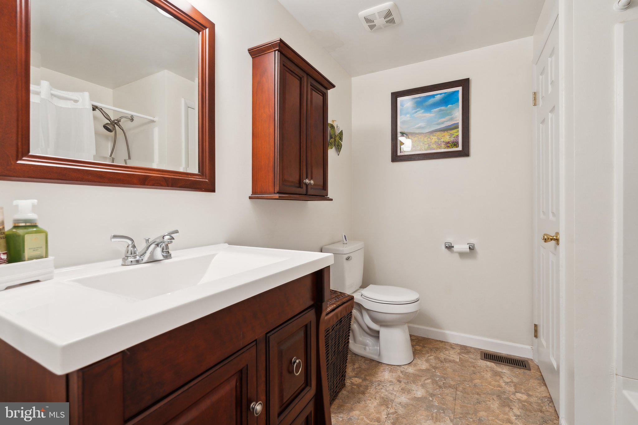 220 Lamphier Street Culpeper, VA 22701 - Photo 26 of 51 a bathroom with a sink and a toilet