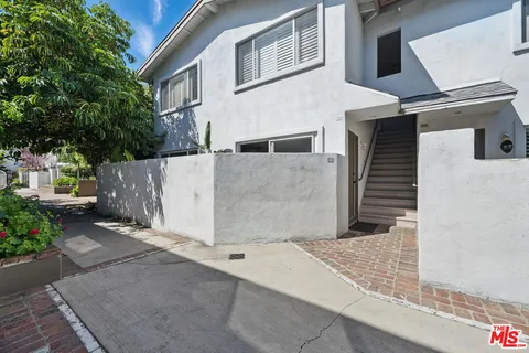 front view of a house with a garage
