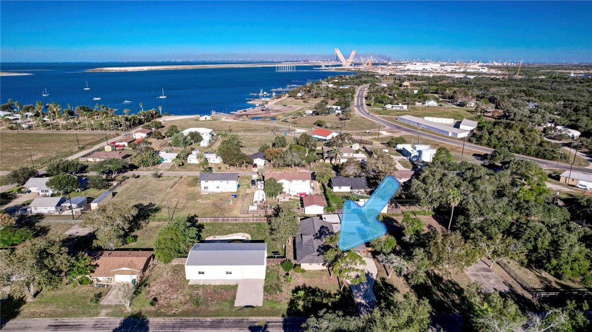 161 Sunset Ingleside, TX 78362 - Photo 2 of 35 an aerial view of ocean and residential houses with outdoor space