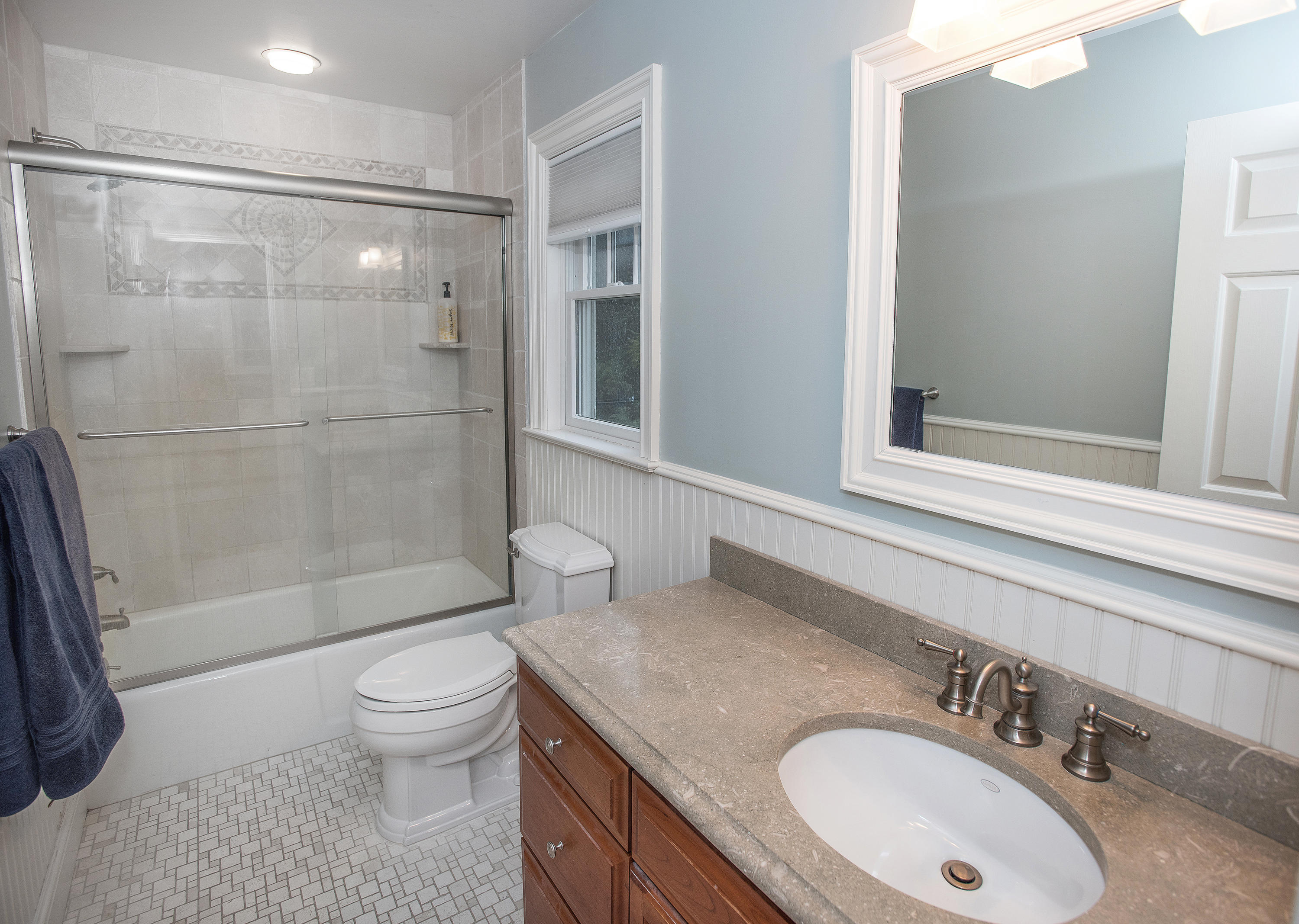 130 Skyview Lane New Canaan, CT 06840 - Photo 33 of 44 a bathroom with a sink toilet and shower