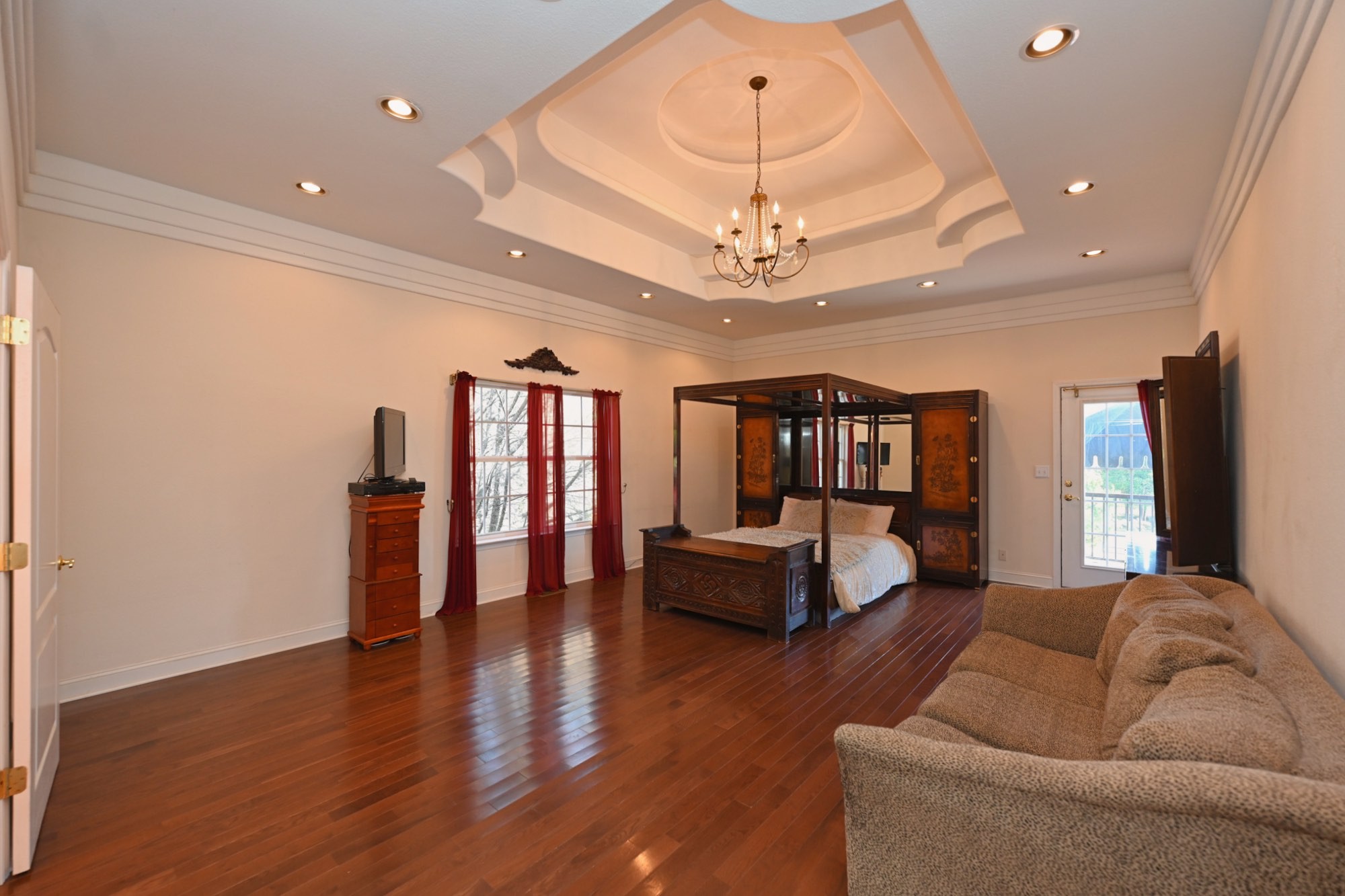 222 Ridgewater Way Mount Juliet, TN 37122 - Photo 15 of 41 a living room with furniture and a chandelier