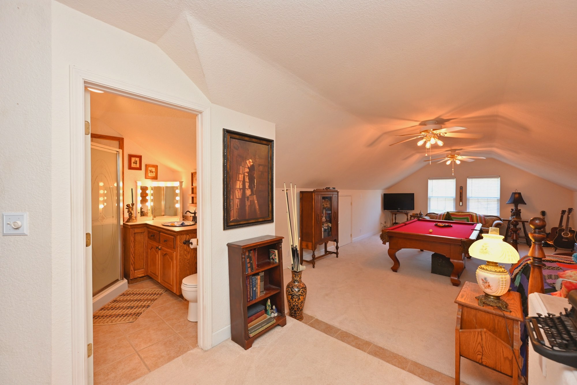 222 Ridgewater Way Mount Juliet, TN 37122 - Photo 24 of 41 a living room with furniture a flat screen tv and a fireplace