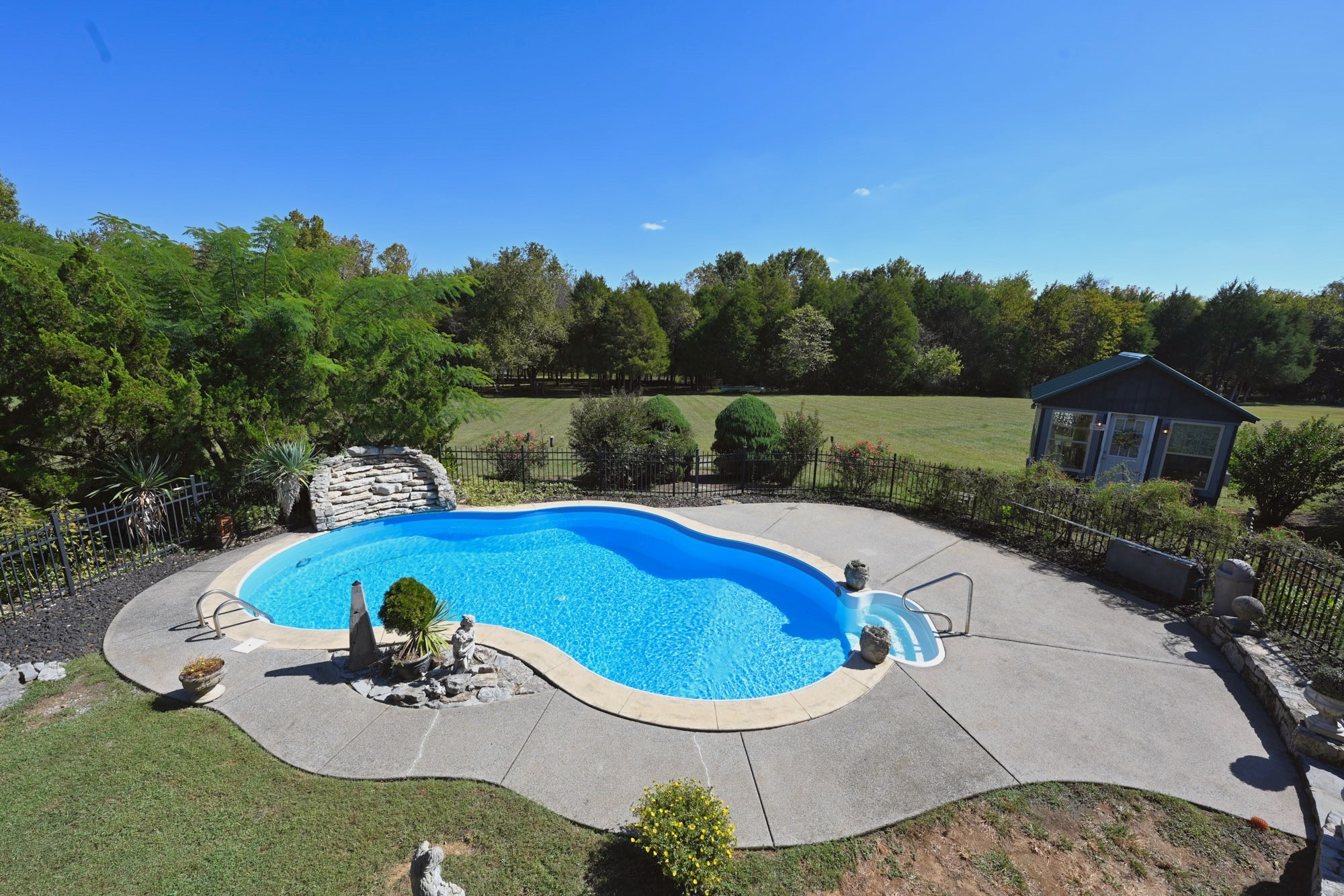 222 Ridgewater Way Mount Juliet, TN 37122 - Photo 30 of 41 a view of a swimming pool with a patio