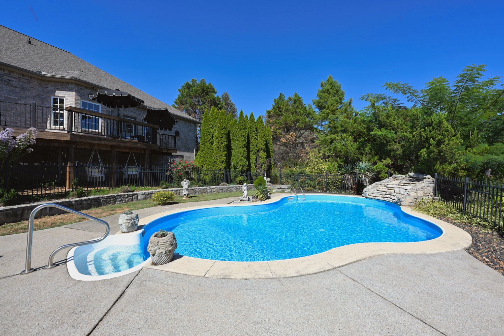 222 Ridgewater Way Mount Juliet, TN 37122 - Photo 33 of 41 a view of a swimming pool with a yard